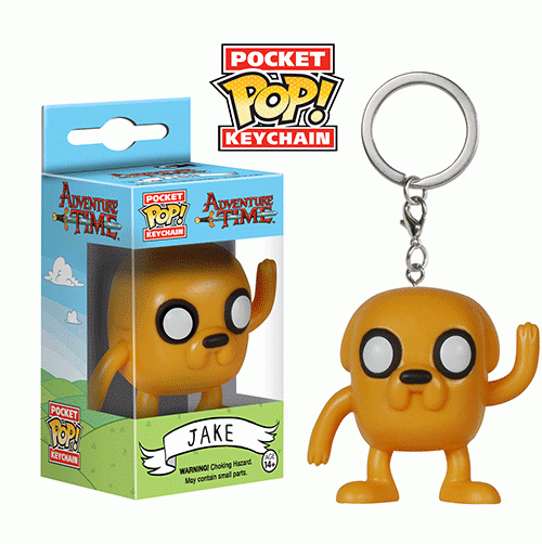 Adventure Time Jake Pocket Pop Keychain by Funko