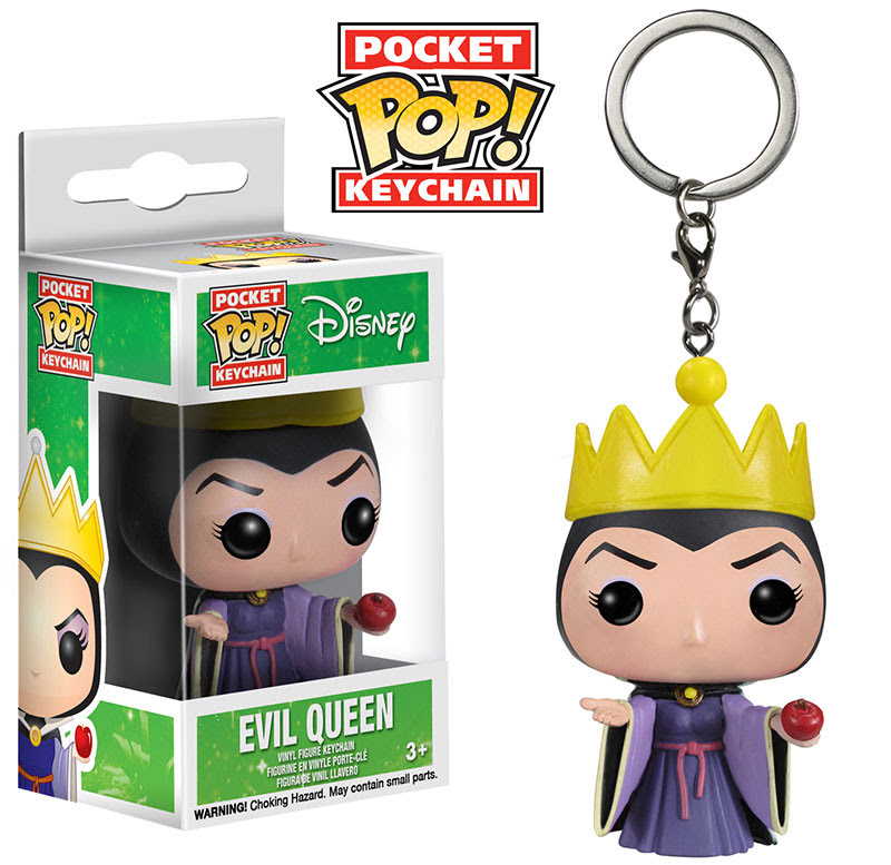 Disney Evil Queen Funko Pocket Pop Keychain