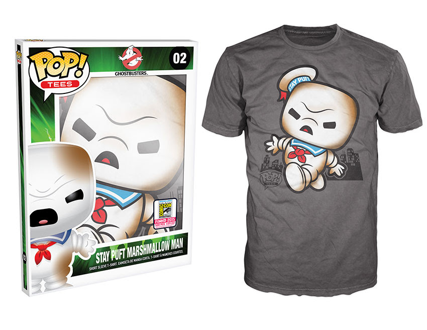 Funko Pop! Tees Ghostbusters  Burnt Stay Puft