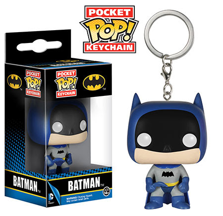 Funko Batman Pocket Pop Keychain in Blue