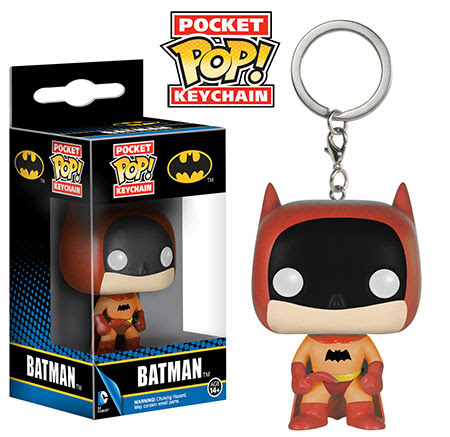 Funko Batman Pocket Pop Keychain in Orange