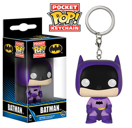 Funko Batman Pocket Pop Keychain in Purple