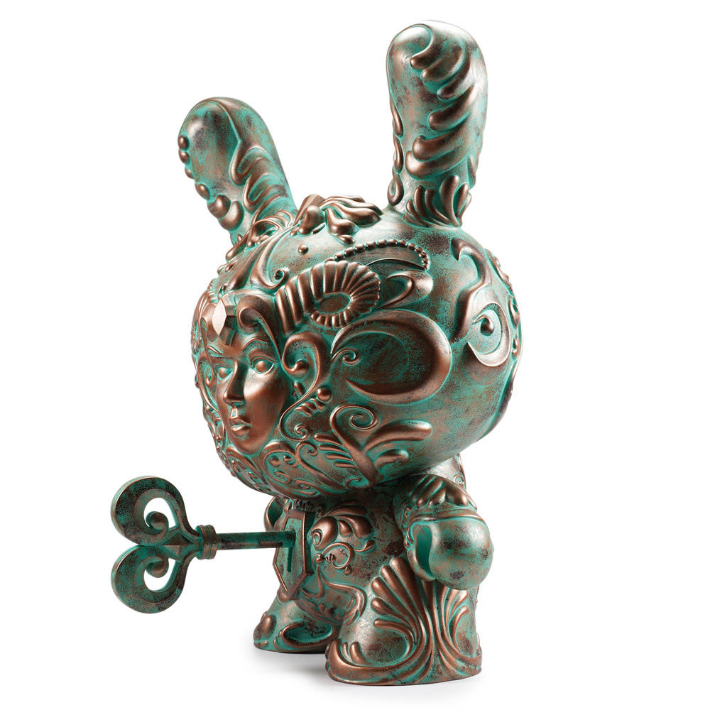 Kidrobot Exclusive Patina "It's a F.A.D." Dunny by J*RYU 